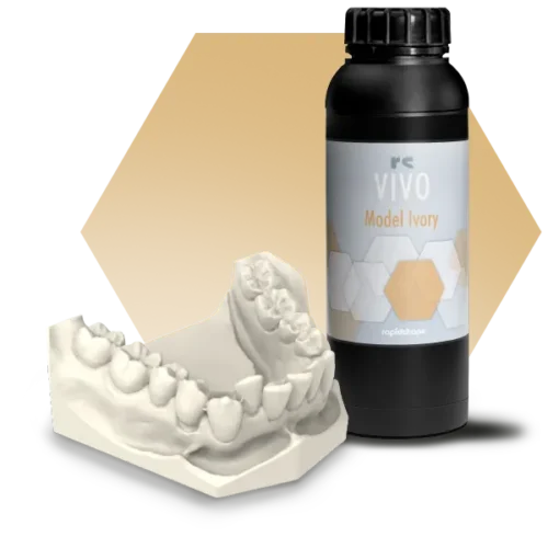 RS_VIVO_Images_600x600px-ModelIvory.webp Résine RAPIDSHAPE RS VIVO Model Ivory 1 kg