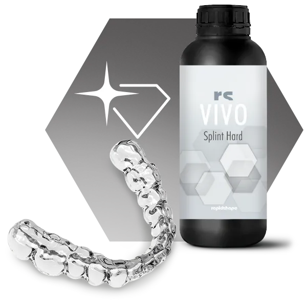 Résine RAPIDSHAPE RS VIVO Splint Hard 1 kg