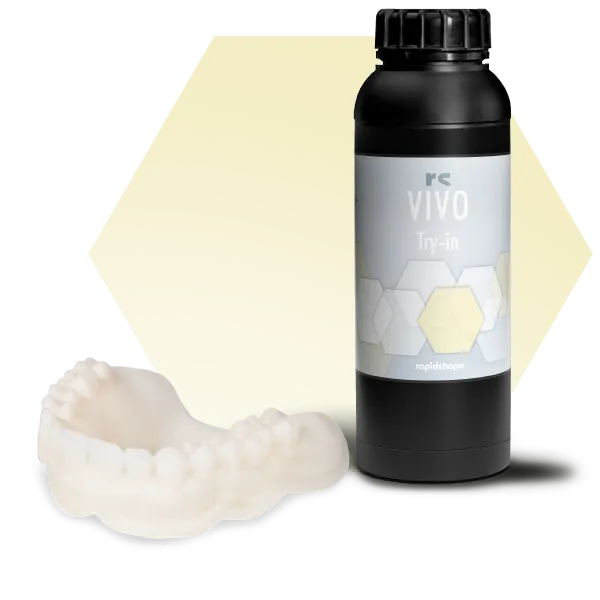 Résine RAPIDSHAPE RS VIVO Try-In 1 kg