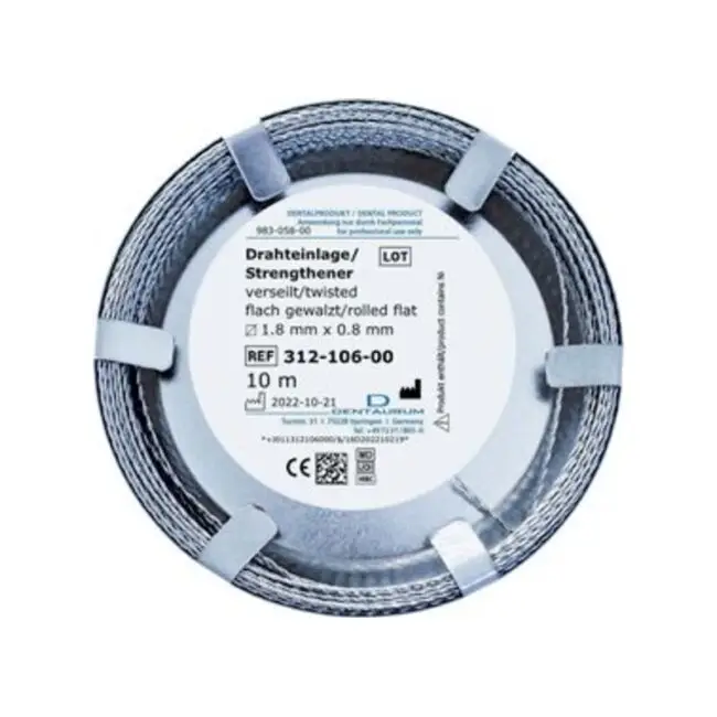 fil-de-renfort-dentaurum-1-8-x-0-8-mm Fil de renfort Dentaurum 1,8 x 0,8 mm