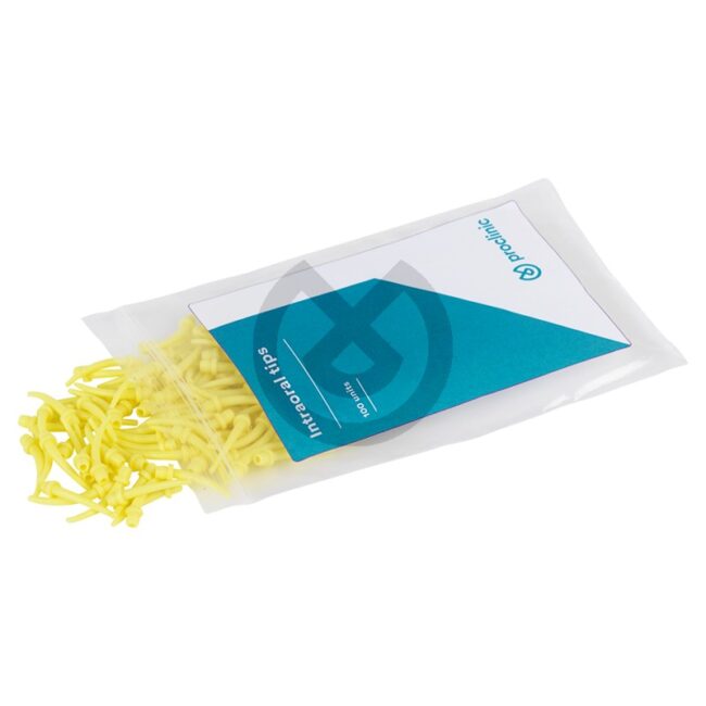 proclinic_embouts_intraoraux_jaunes Embouts intraoraux jaunes Proclinic sachet de 100