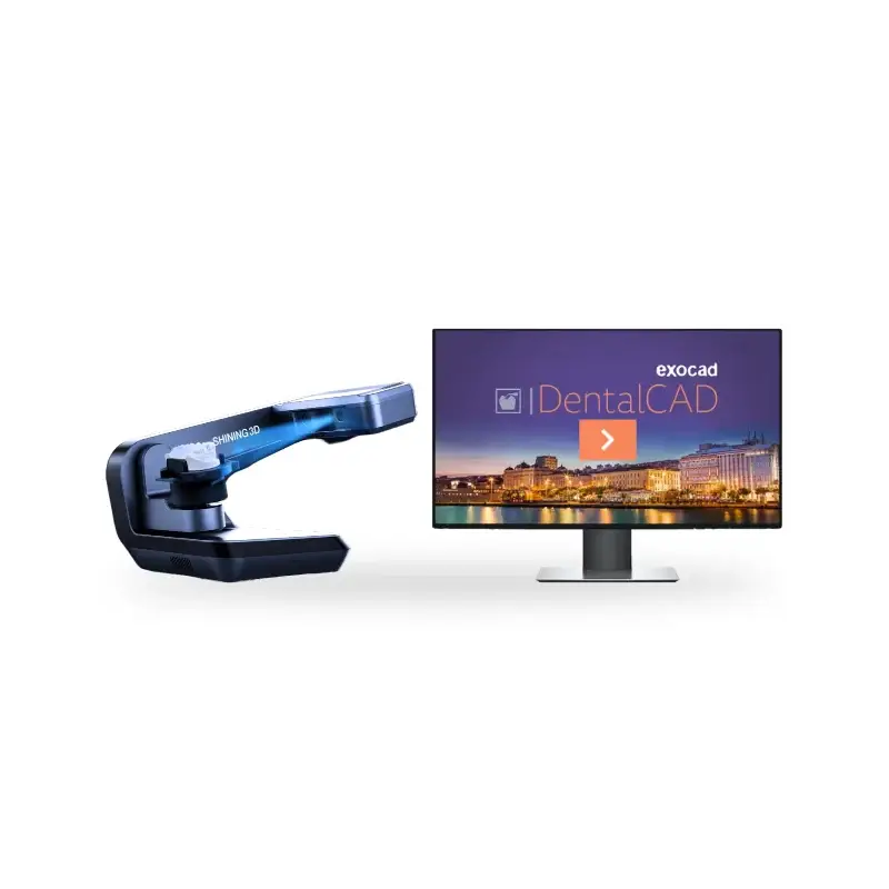 Scanner 3D Shining 3D et logiciel exocad DentalCAD